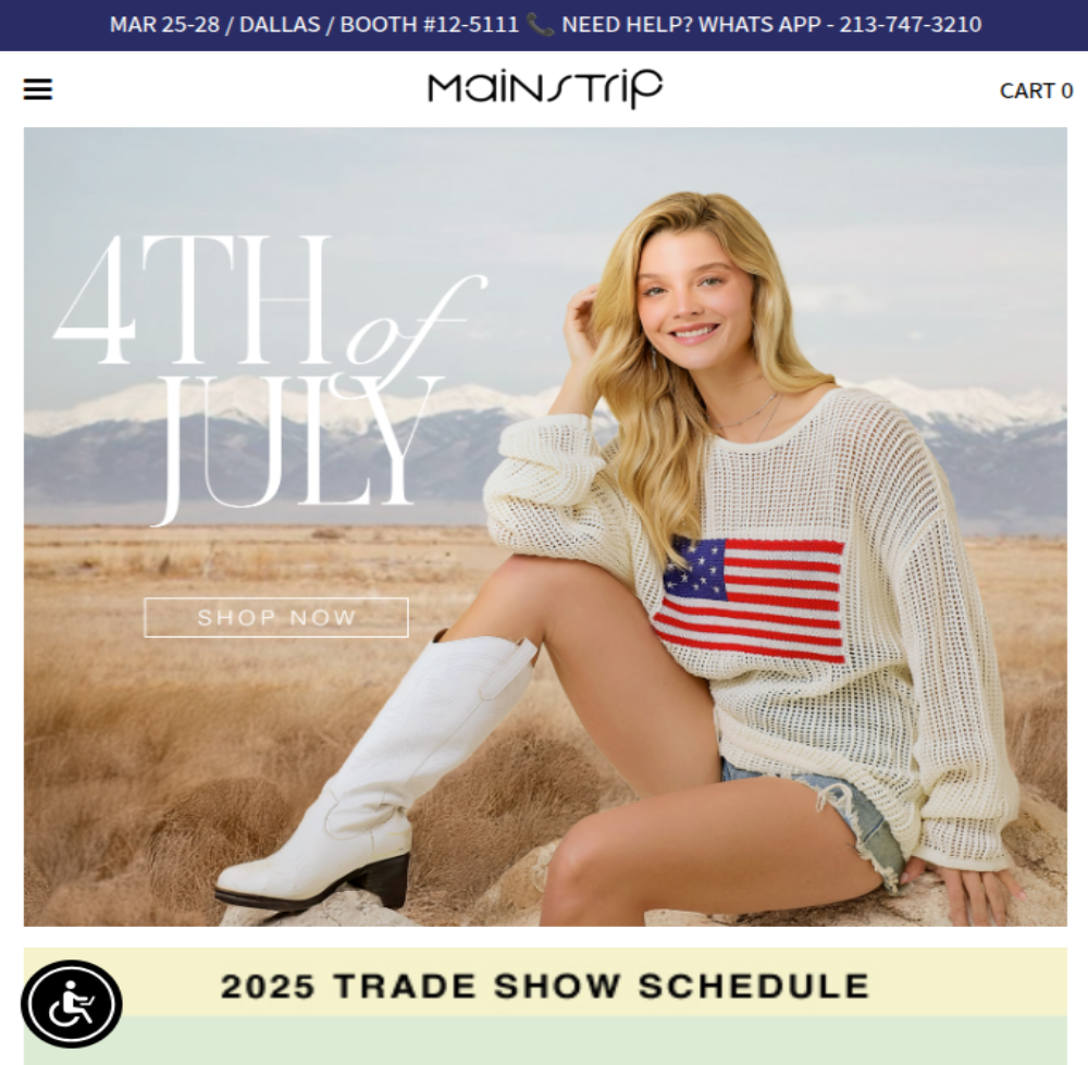 mainstripusa wholesale