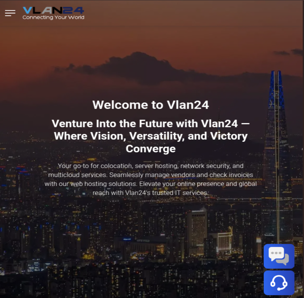 vlan24 enterprise portfolio & service hub